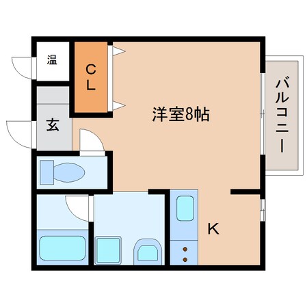 音羽町駅 徒歩17分 2階の物件間取画像